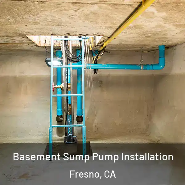  Basement Sump Pump Installation Fresno, CA