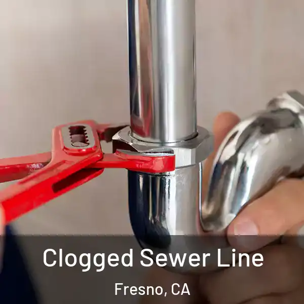  Clogged Sewer Line Fresno, CA