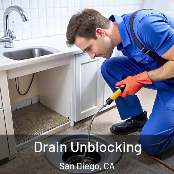  Drain Unblocking San Diego, CA