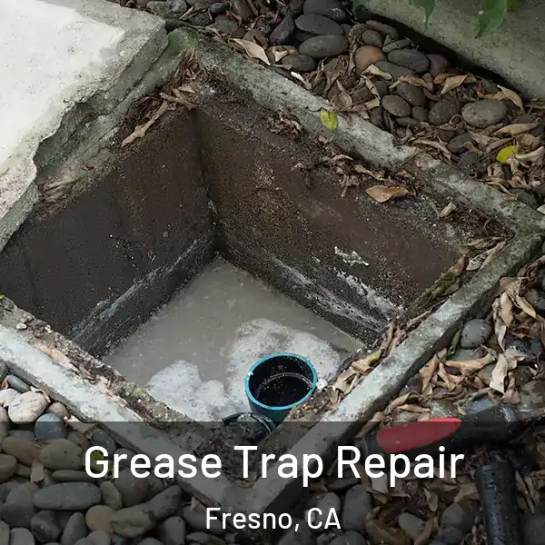  Grease Trap Repair Fresno, CA