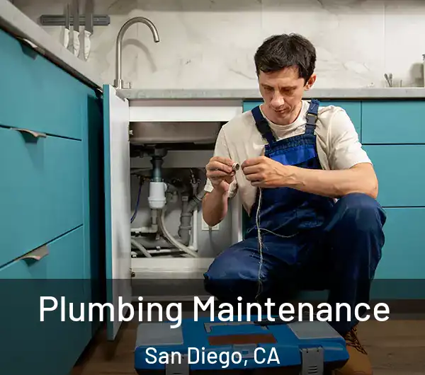  Plumbing Maintenance San Diego, CA