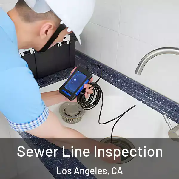  Sewer Line Inspection Los Angeles, CA
