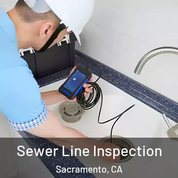  Sewer Line Inspection Sacramento, CA