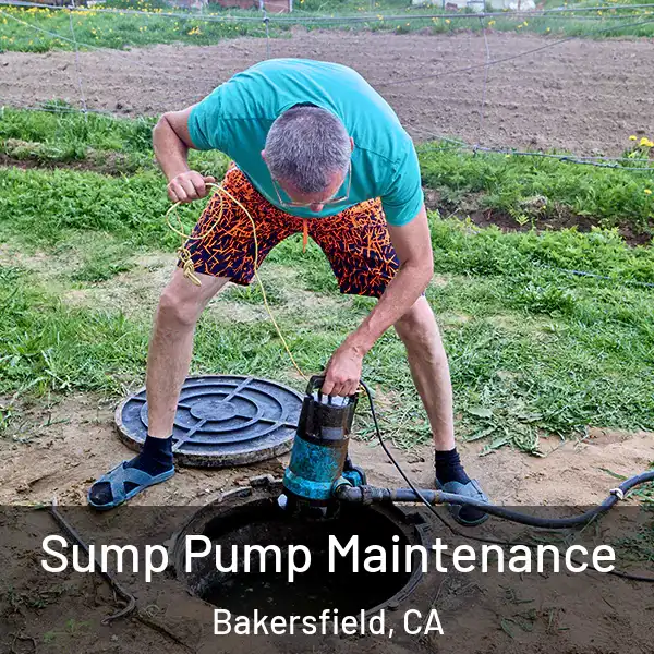  Sump Pump Maintenance Bakersfield, CA