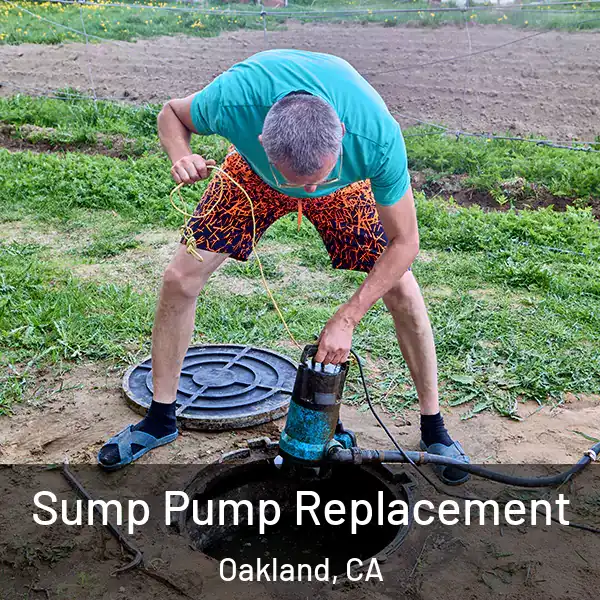  Sump Pump Replacement Oakland, CA