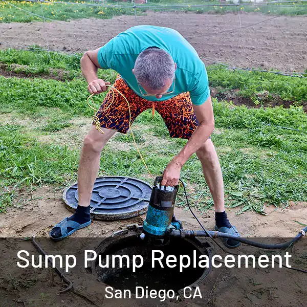  Sump Pump Replacement San Diego, CA