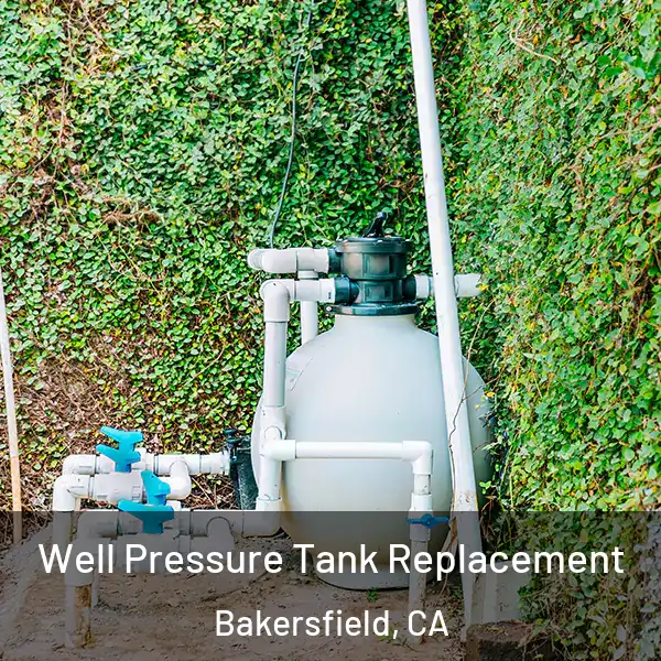  Well Pressure Tank Replacement Bakersfield, CA