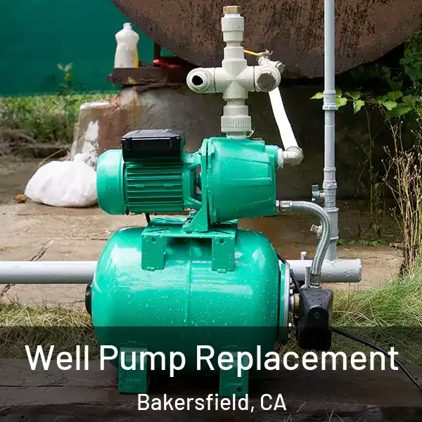  Well Pump Replacement Bakersfield, CA